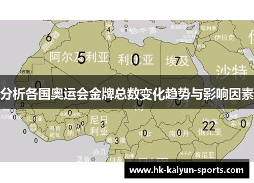 分析各国奥运会金牌总数变化趋势与影响因素